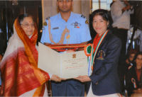  Ms M.C. Mary Kom, Three-time world Boxing Champion.