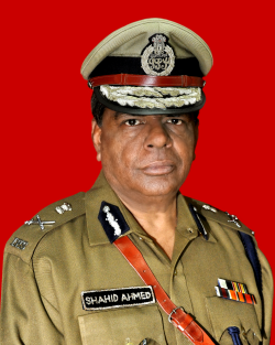 Shri Shahid Ahmad, DGP of Manipur
